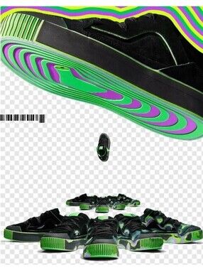 Size 8M - MSCHF Gobstomper Sour Sneakers